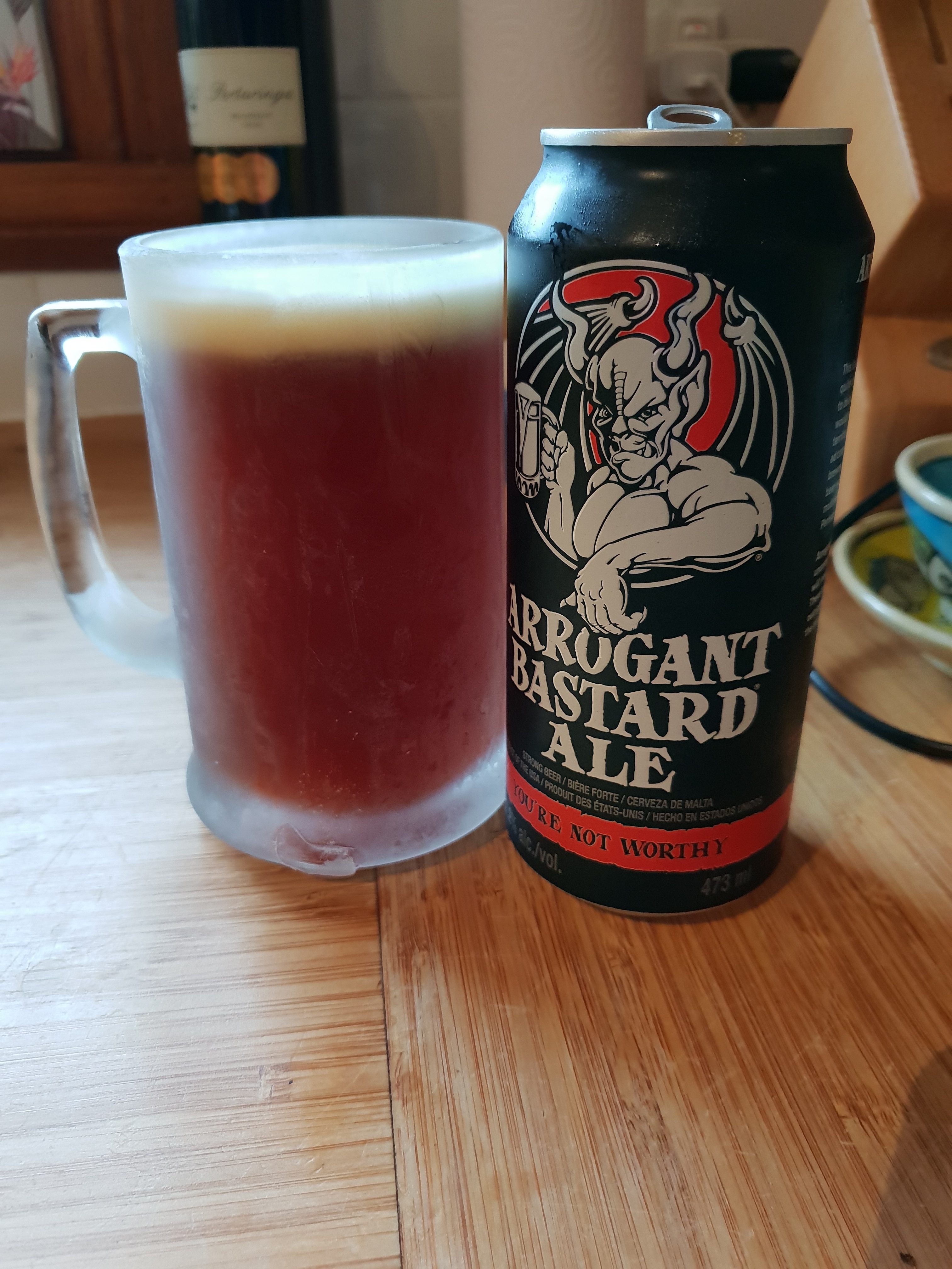 Arrogant Bastard Ale by Arrogant Consortia