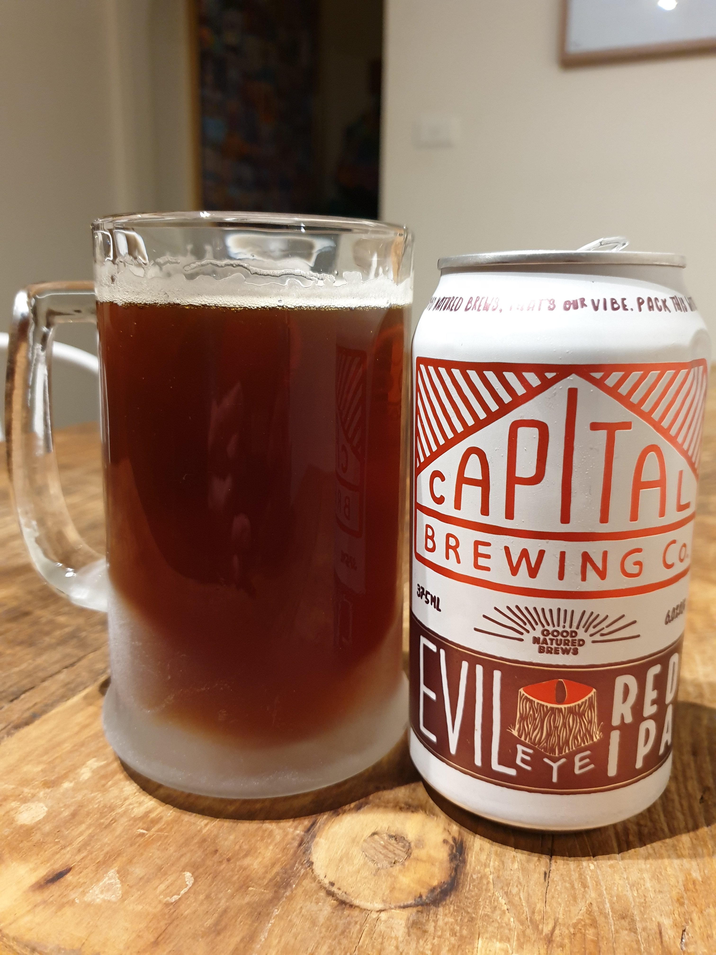 Evil Eye Red IPA by Capital Brewing Co.