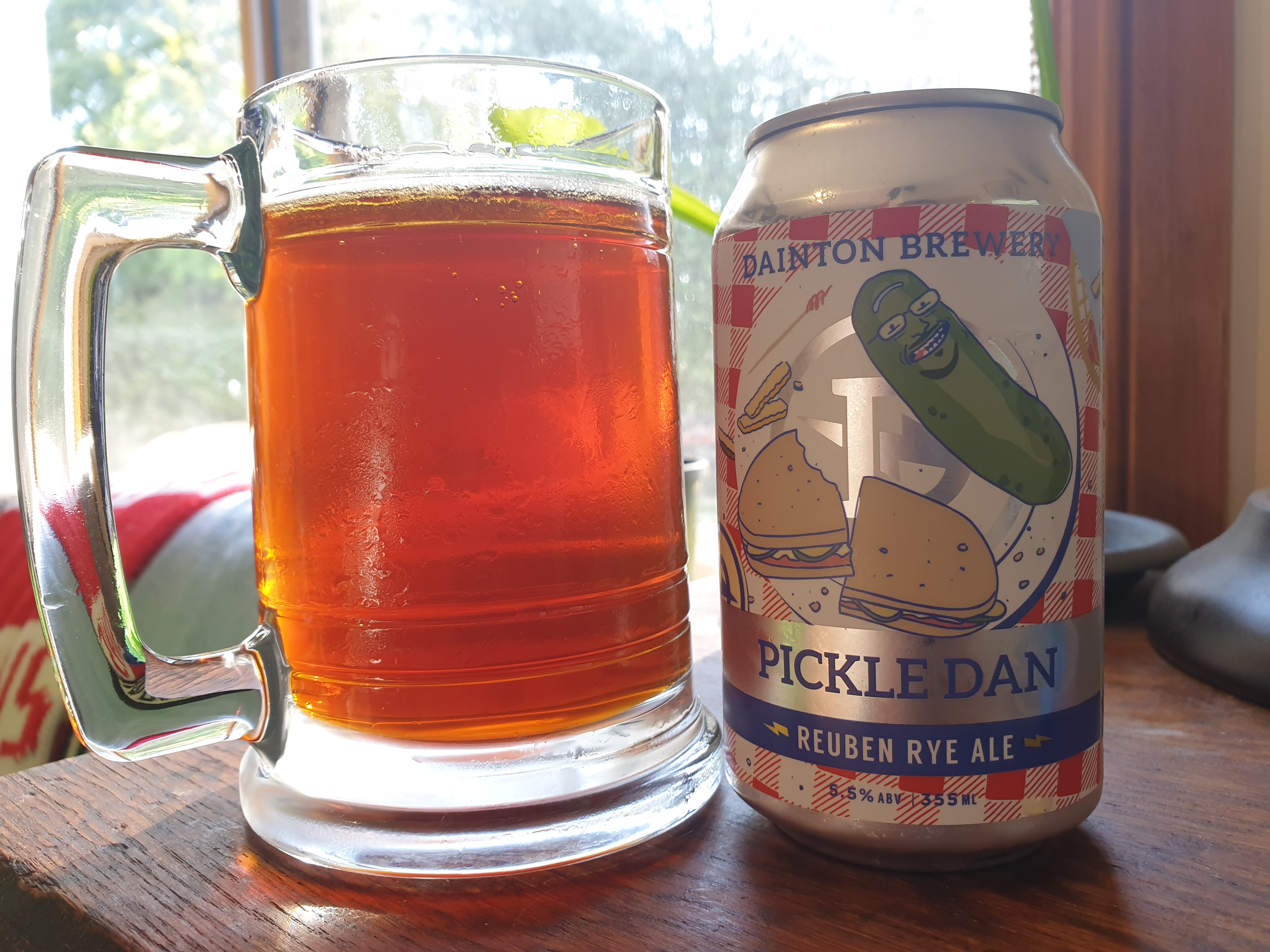 Pickle Dan Rye Ale by Dainton Brewery