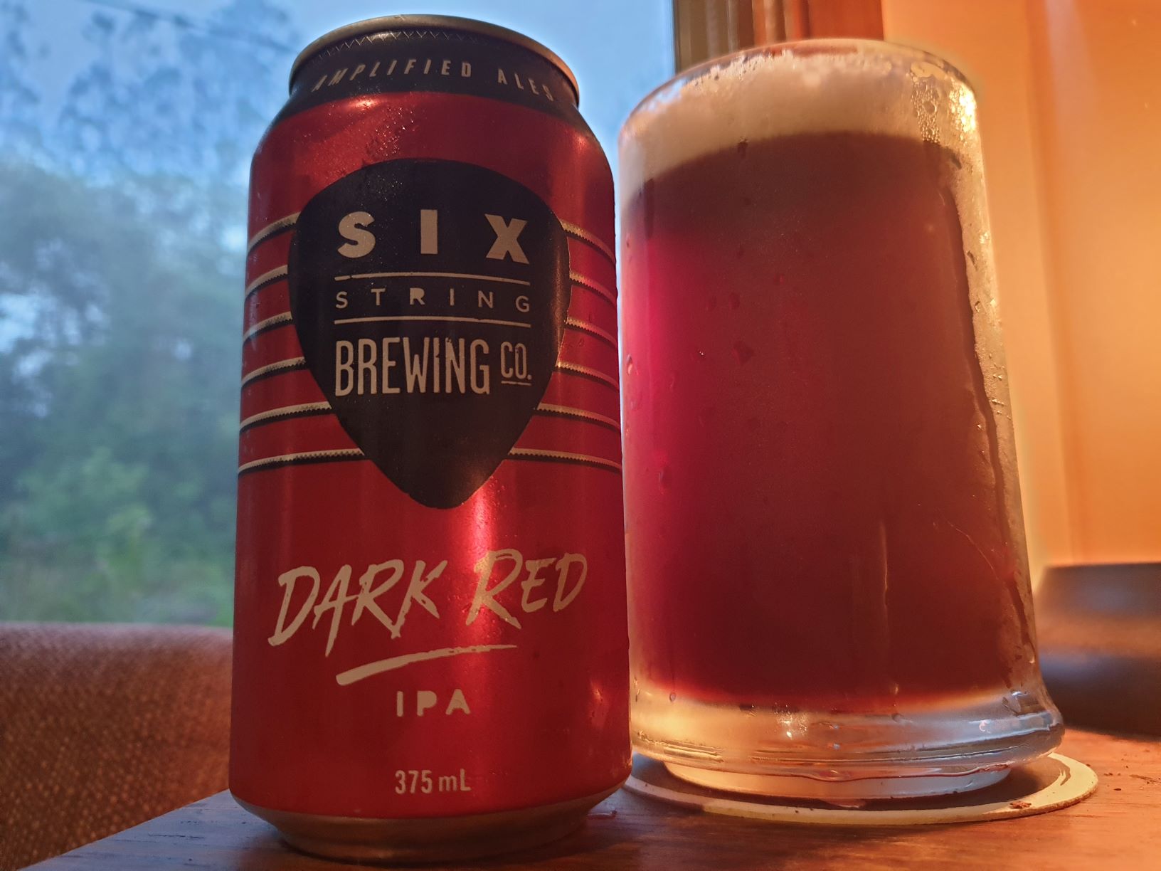 Dark Red IPA by Six String Brewing Co