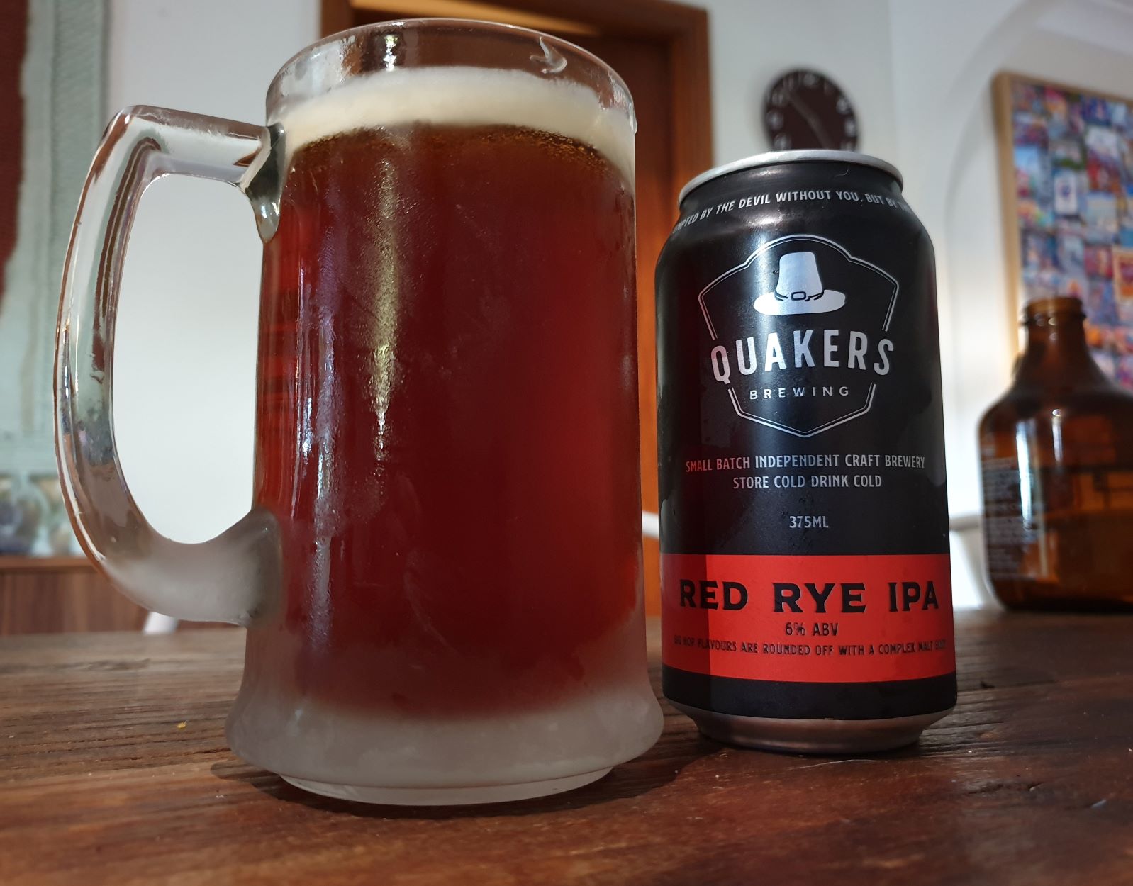 Red Rye IPA by Quakers Hat Brewing