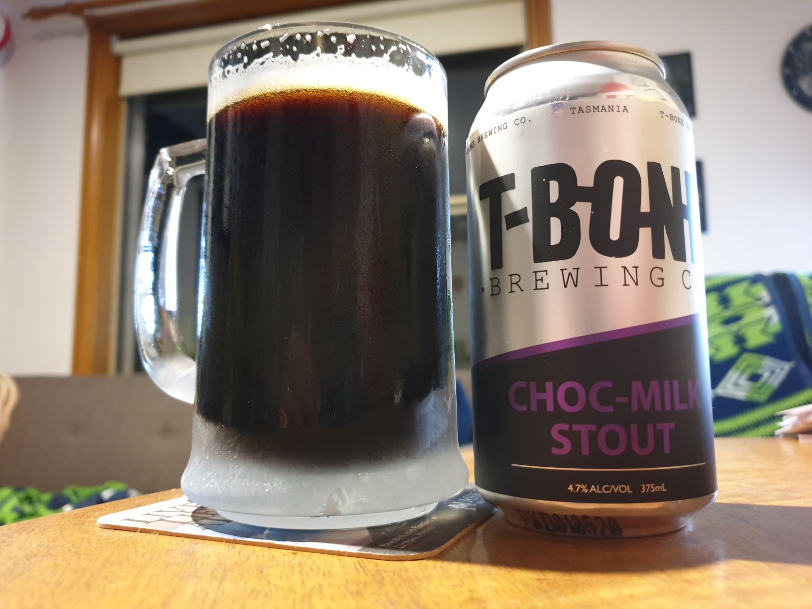 Choc-Milk Stout by T-Bone Brewing