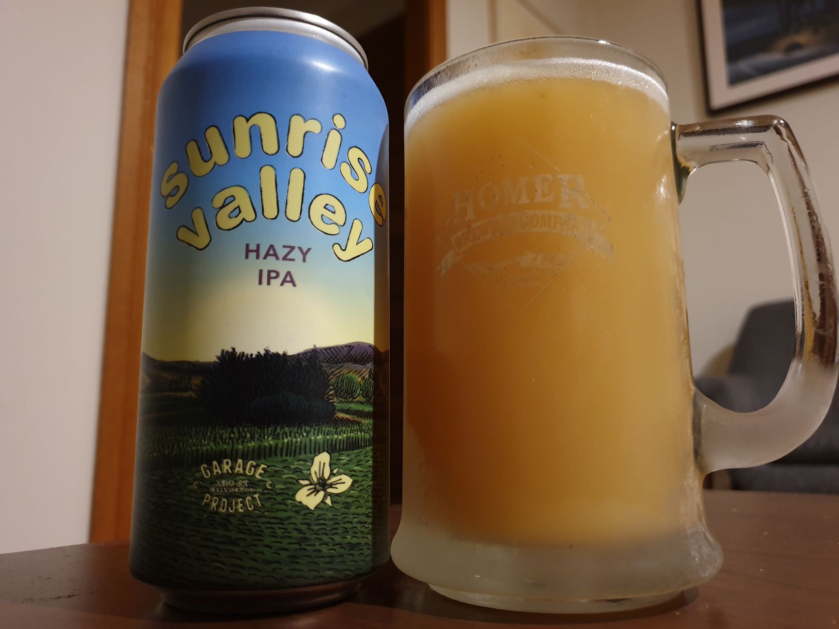 Sunrise Valley Hazy IPA by Garage Project (ft Trillium)