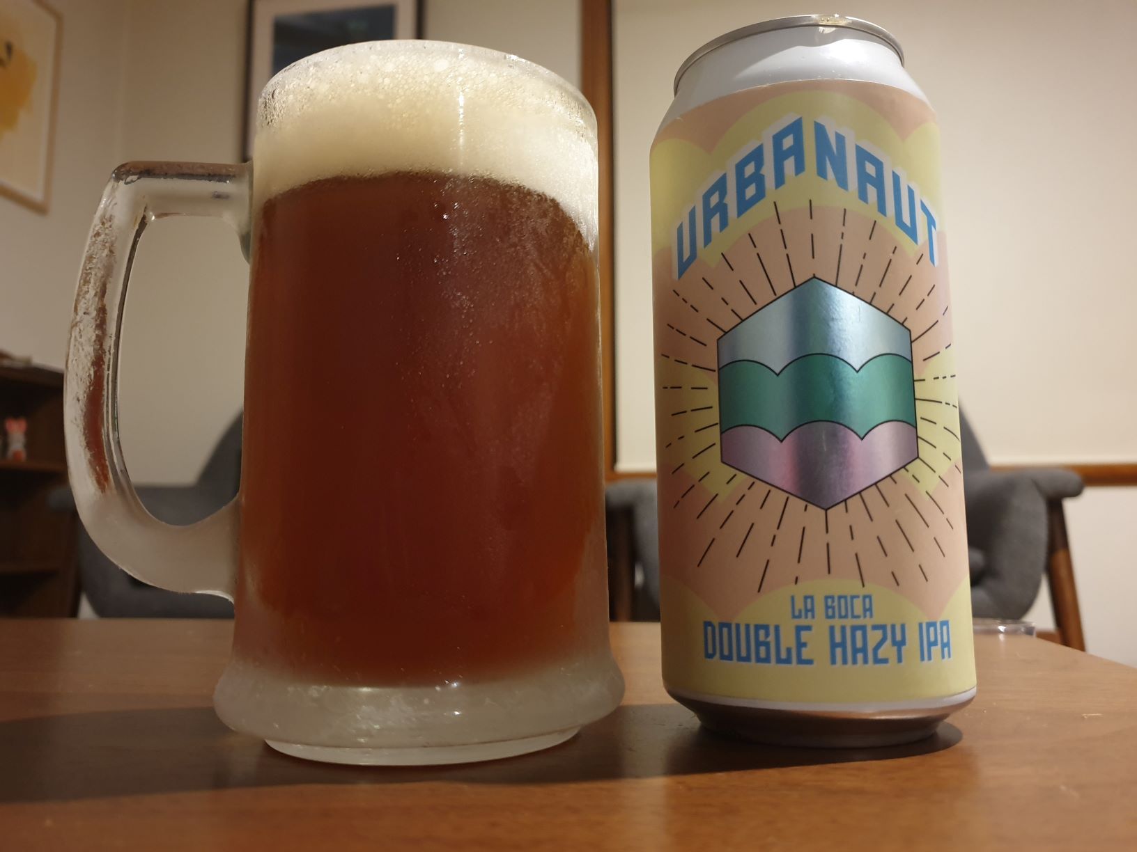 La Boca Double Hazy IPA by Urbanaut Brewery