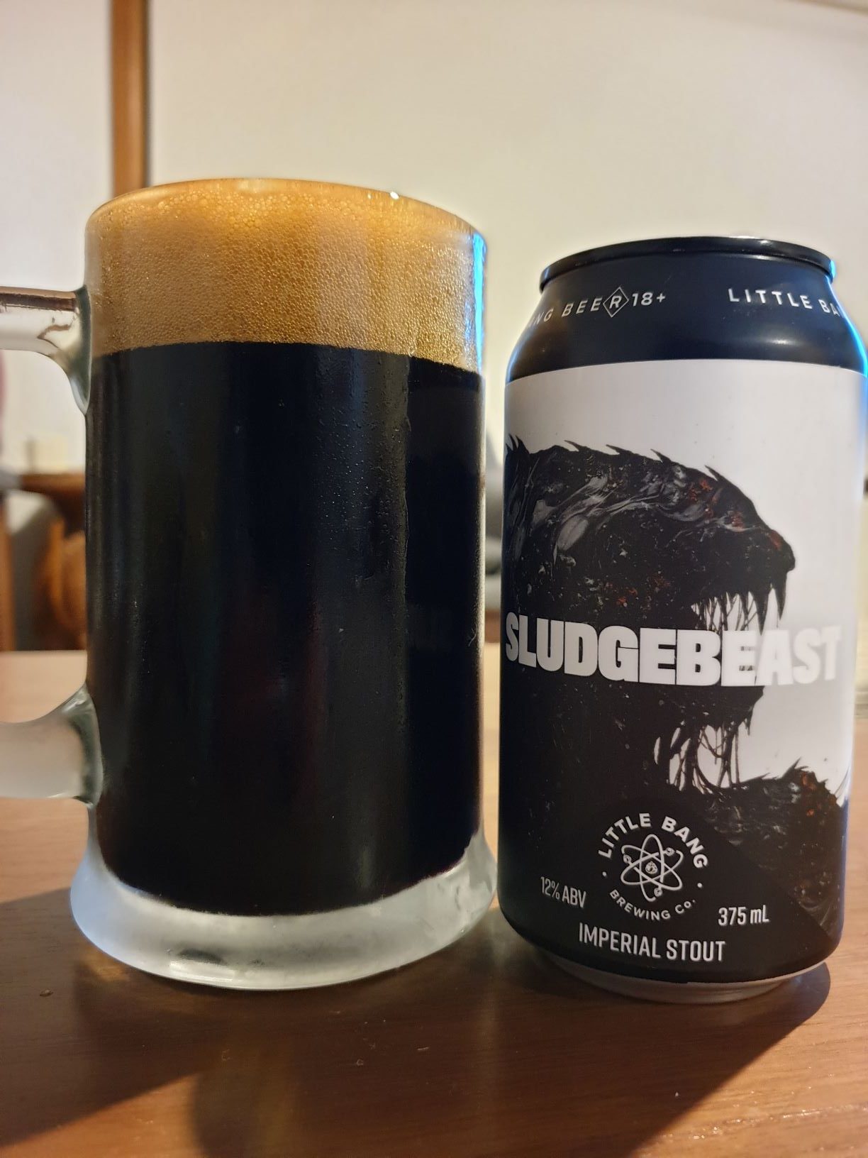 Sludgebeast Imperial Stout by Little Bang Brewing