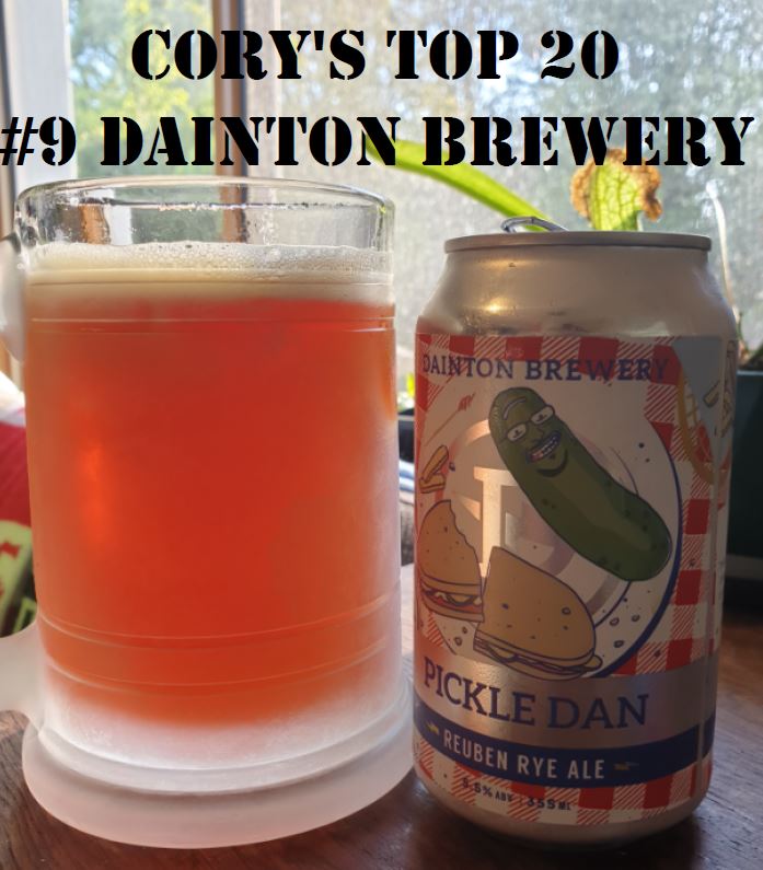 Cory’s Top 20 – #9 Dainton Brewery