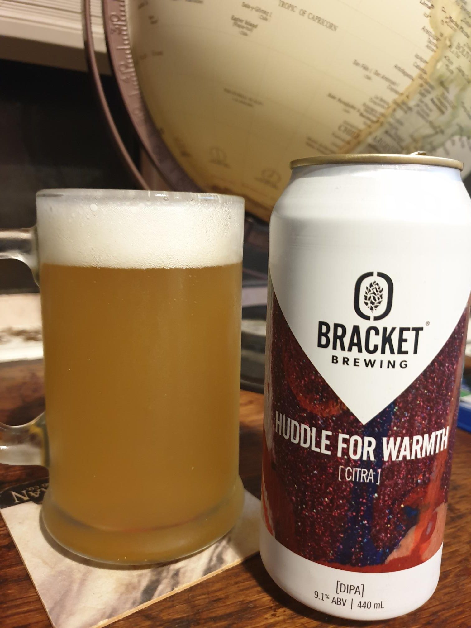Huddle for Warmth DIPA by Bracket Brewing